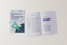 Cover der Studie »Kritik und Vision einer postmigrantischen Gesellschaft« 